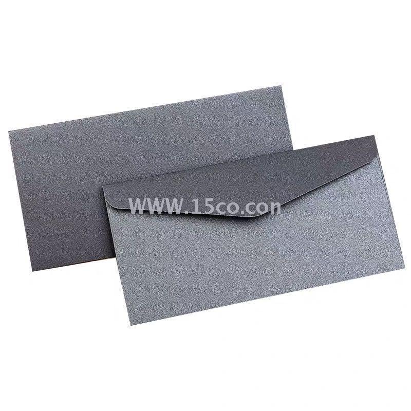 Envelope customized  company invitation letter customized pearlescent paper envelope cover special paper customized