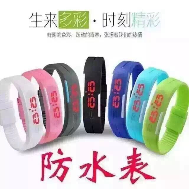 LED touch waterproof watch student movement luminous electronic watch smart Bracelet LED touch waterproof watch student movement luminous electronic watch smart Bracelet