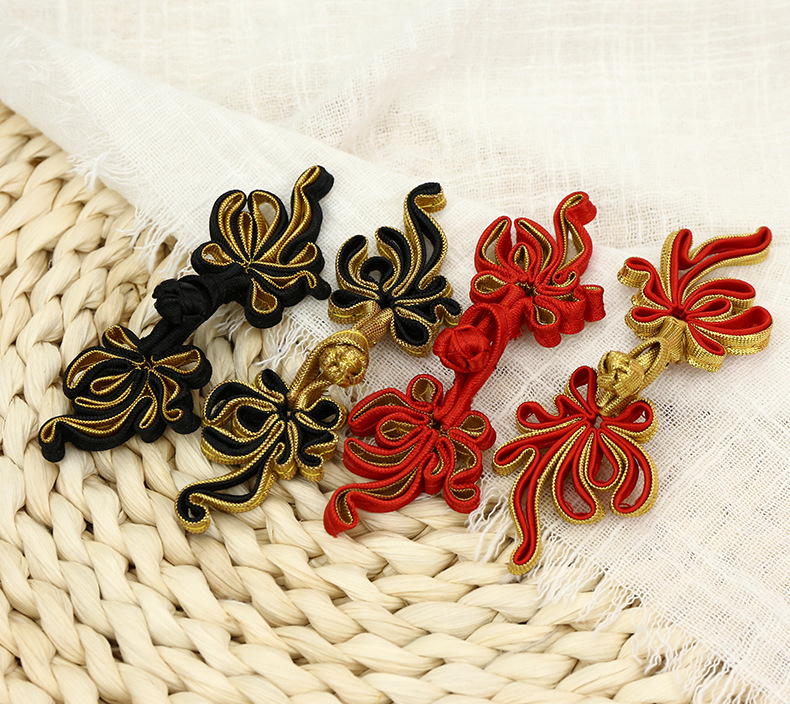 Retro Traditional Chinese Button Knots Button Handmade Cheongsam Top Ethnic Style Wedding Invitation Tang Suit Phoenix Tail Goldfish Button
