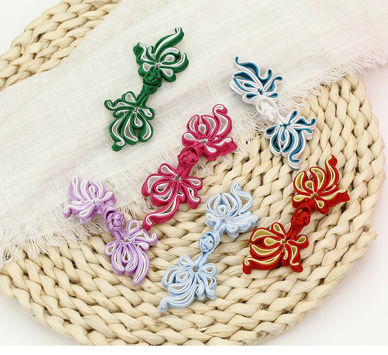 Retro Traditional Chinese Button Knots Button Handmade Cheongsam Top Ethnic Style Wedding Invitation Tang Suit Phoenix Tail Goldfish Button