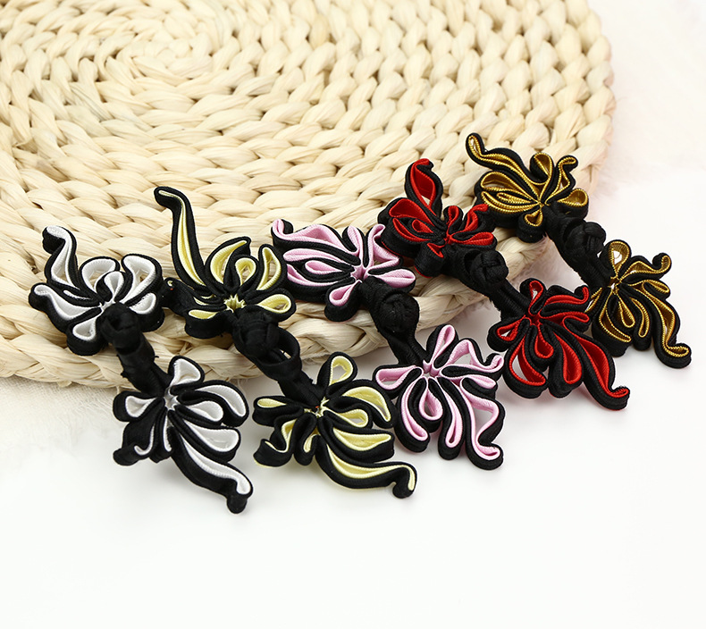 Retro Traditional Chinese Button Knots Button Handmade Cheongsam Top Ethnic Style Wedding Invitation Tang Suit Phoenix Tail Goldfish Button