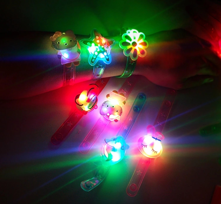 Internet Celebrity Best-Seller on Douyin Luminous Wristband Flash Bracelet Toy LED Luminous Hand Strap Night Market Stall Supply