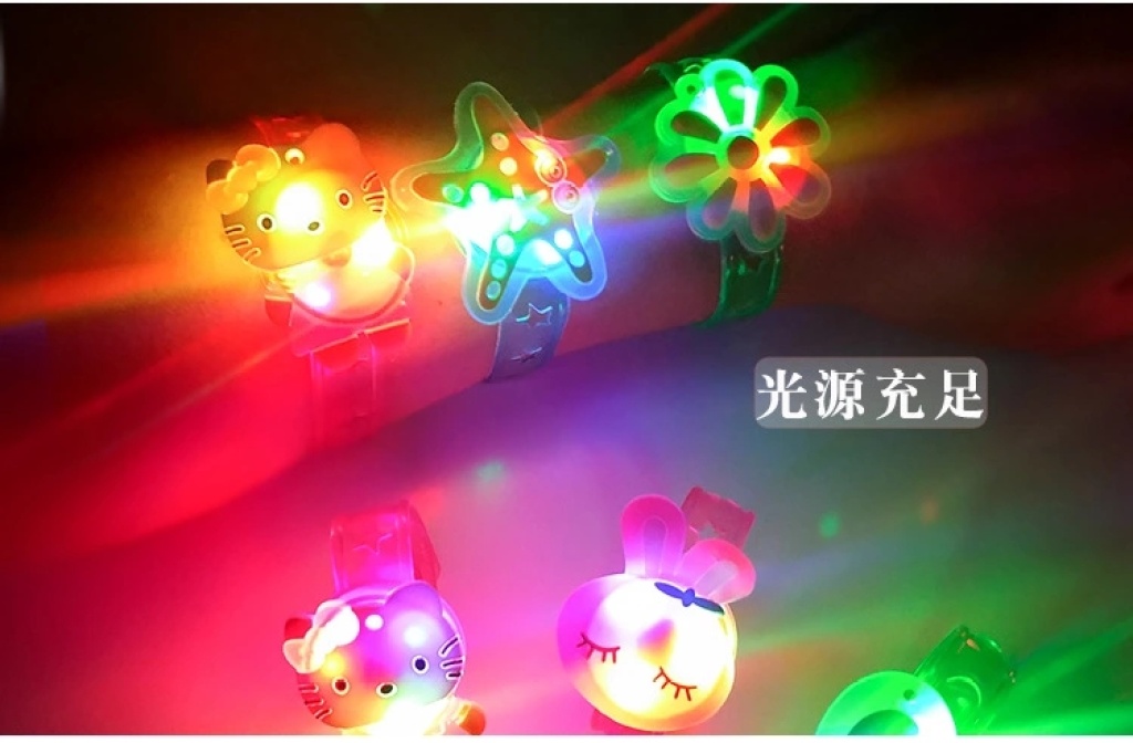 Internet Celebrity Best-Seller on Douyin Luminous Wristband Flash Bracelet Toy LED Luminous Hand Strap Night Market Stall Supply Internet Celebrity Best-Seller on Douyin Luminous Wristband Flash Bracelet Toy LED Luminous Hand Strap Night Market Stall Supply