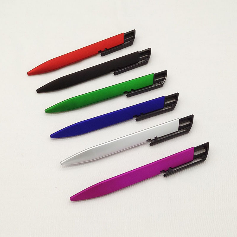 China made high-grade color paint triangle pen pen ball point pen