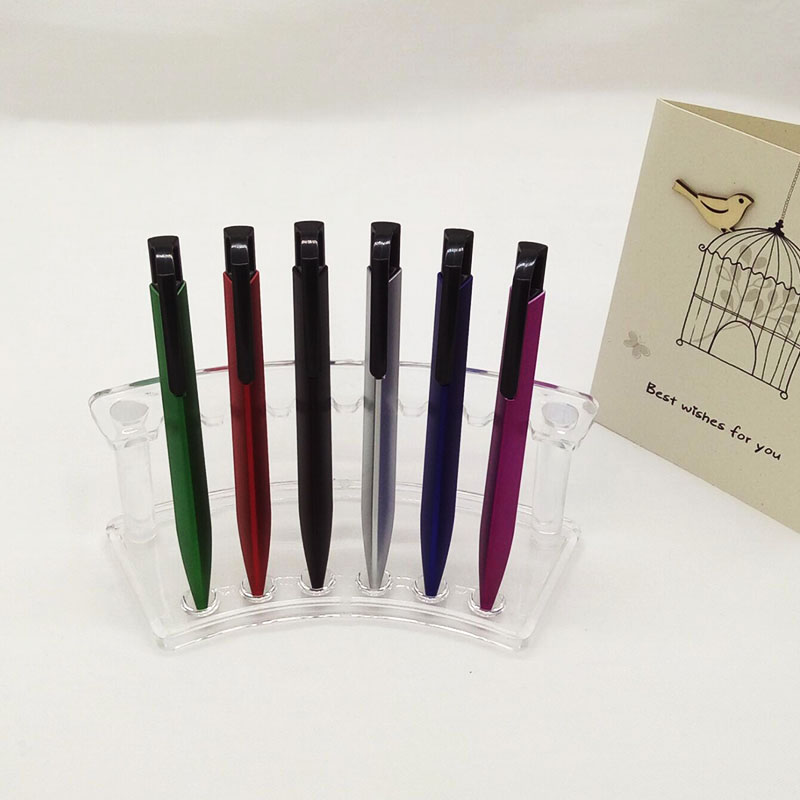 China made high-grade color paint triangle pen pen ball point pen