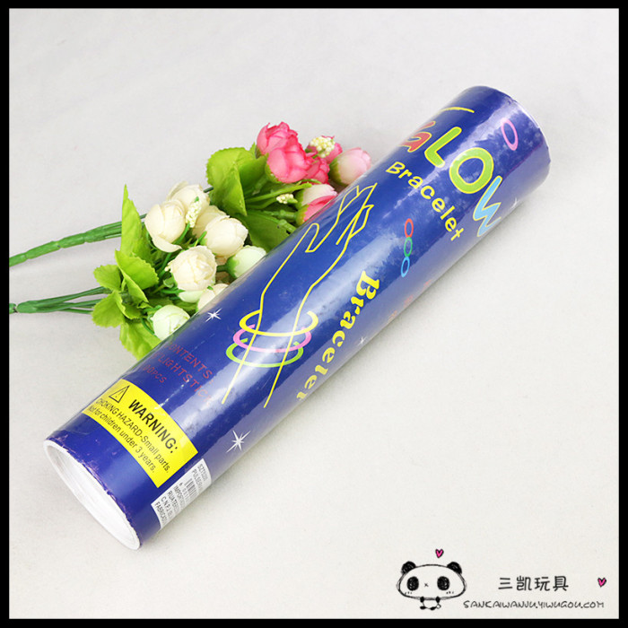 The fluorescent rod luminous stick DIY fluorescent Bracelet concert bar KTV toy party The fluorescent rod luminous stick DIY fluorescent Bracelet concert bar KTV toy party