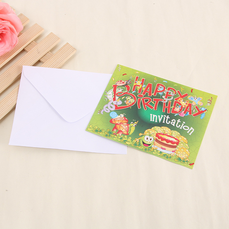  birthday card party invitation card creative envelope invitation card card invitation card.
