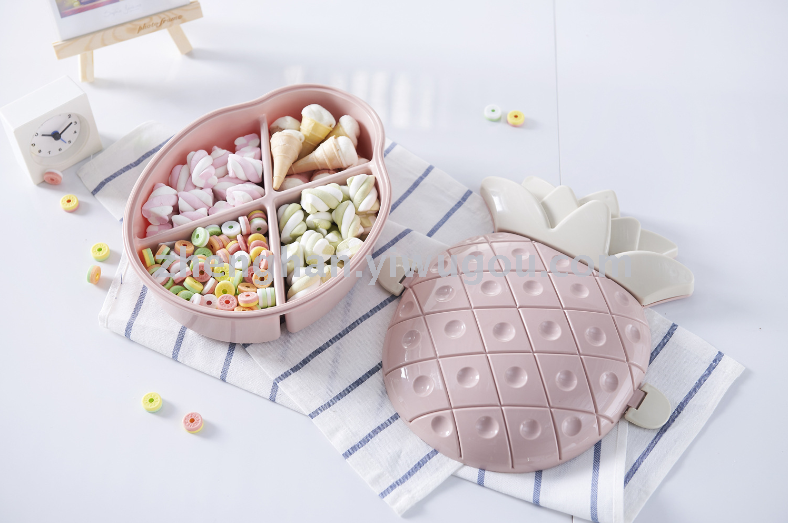 Pineapple candy box melon box fashion candy dry goods storage box