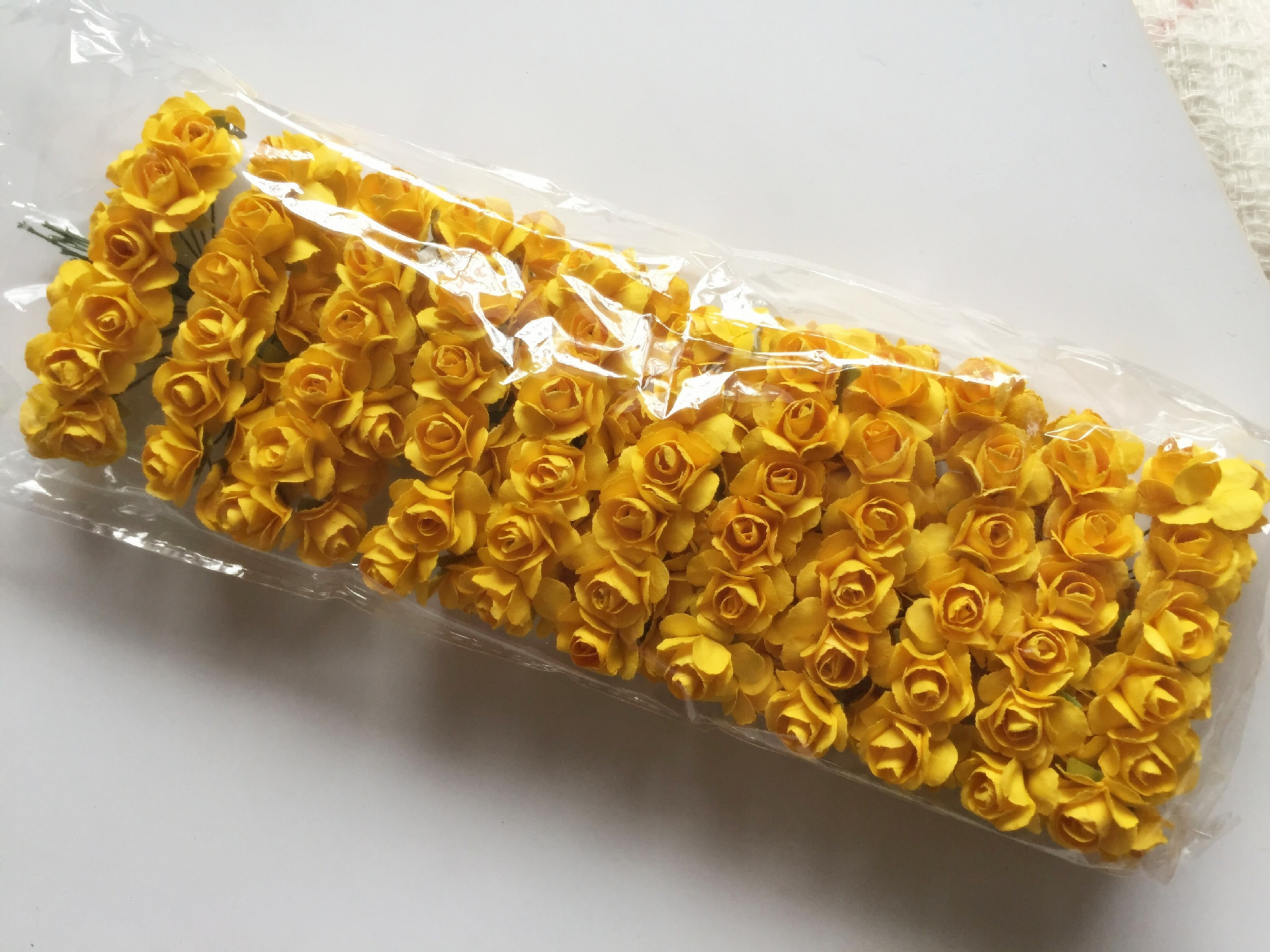 Packing Boxes Corsage Small Paper Rose Wedding Wedding Candies Box Wedding Invitation Bridal Wreath Paper Flower 144 Flowers/1 Pack