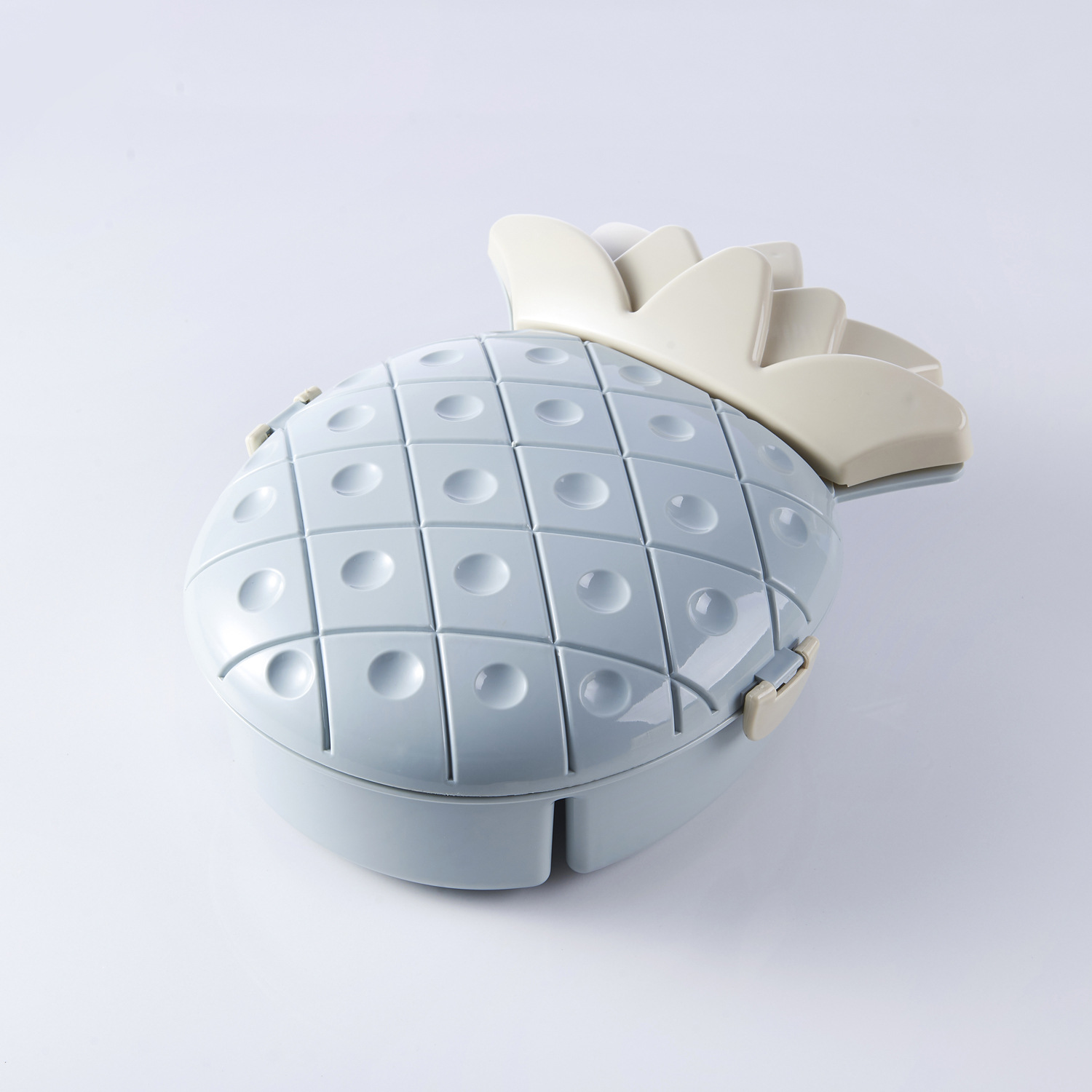 Pineapple Fruit Shape Candy Box Compartment with Lid Dried Fruit Tray Cute Home Fashion Dried Fruit Box Pineapple Fruit Shape Candy Box Compartment with Lid Dried Fruit Tray Cute Home Fashion Dried Fruit Box
