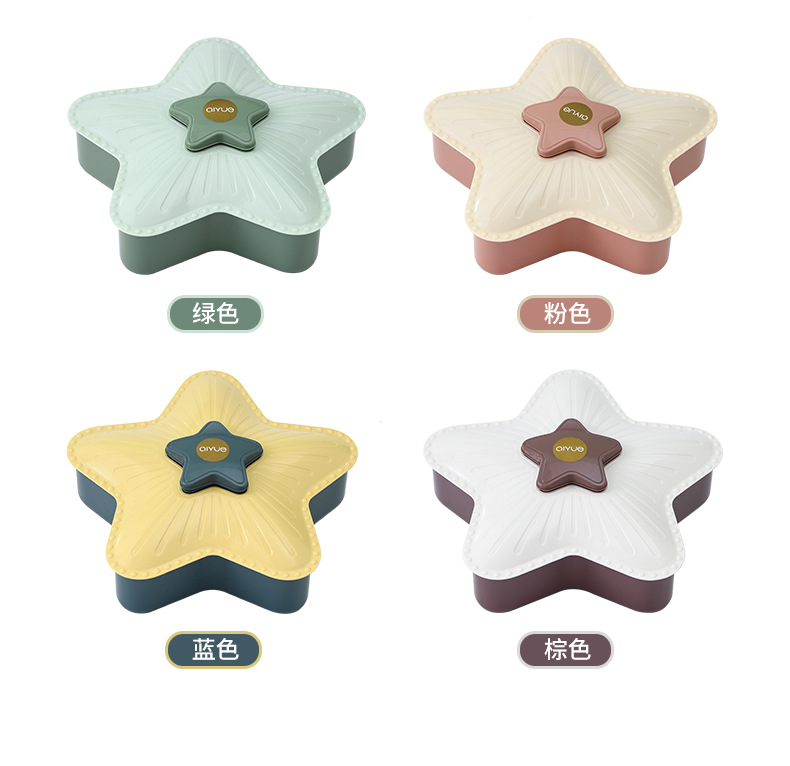 New Year Creative Dried Fruit Box Living Room Candy Box Plastic XINGX Candy Box Lazy Fruit Plate Factory Direct Sales Wholesale