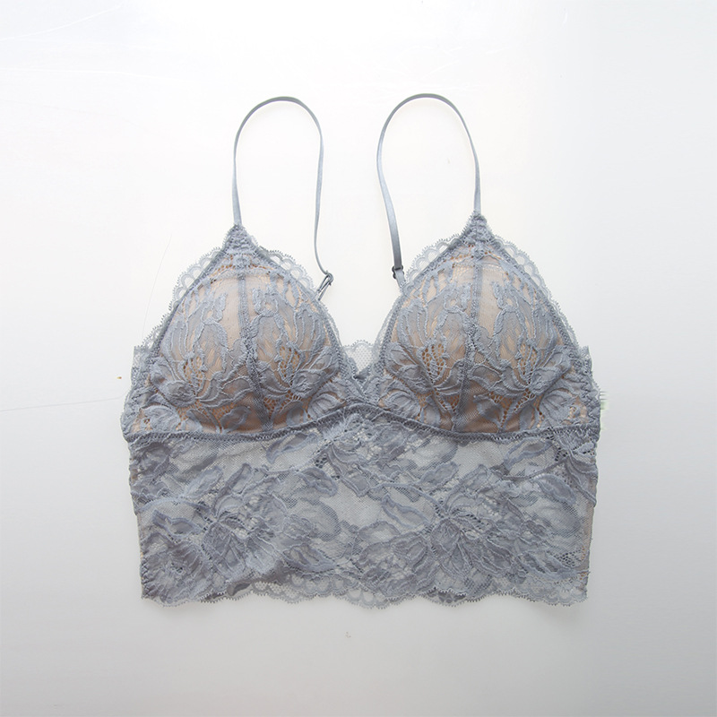 French Underwear Sexy Lace Bra Set Ladies Underwired Girl Bra Lightweight Triangle Cup European and American New French Underwear Sexy Lace Bra Set Ladies Underwired Girl Bra Lightweight Triangle Cup European and American New