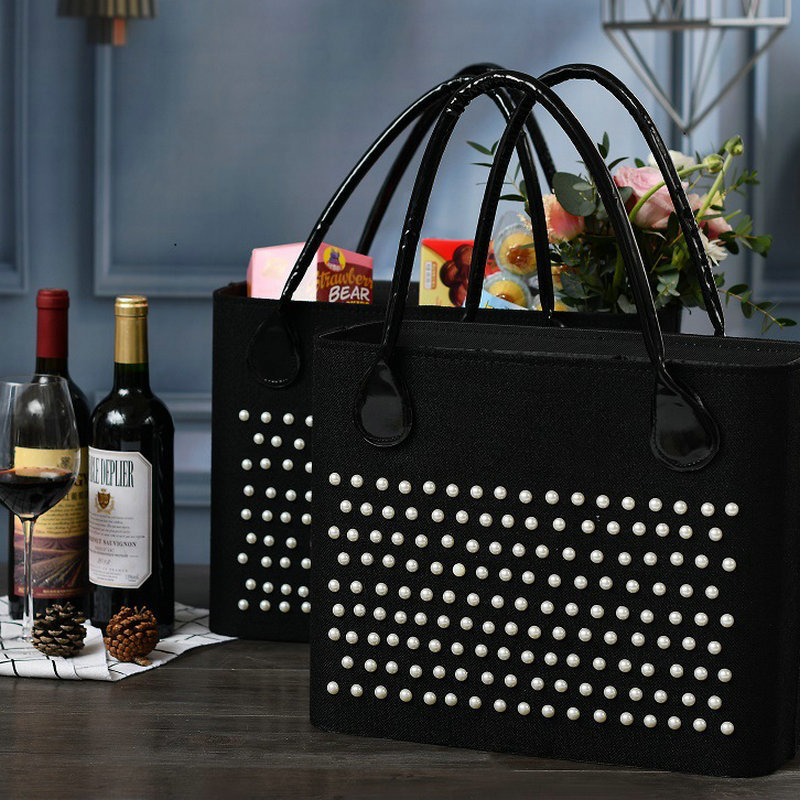 Gift basket new candy box European red wine Gift box For Visiting relatives and friends during Spring Festival