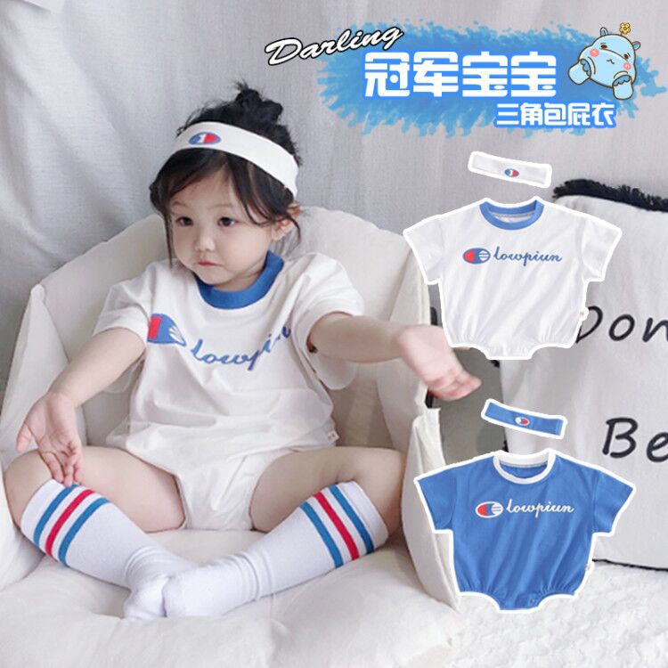 2020 Summer Baby Clothing Little Daisy Baby Triangle Rompers Cotton Romper Romper