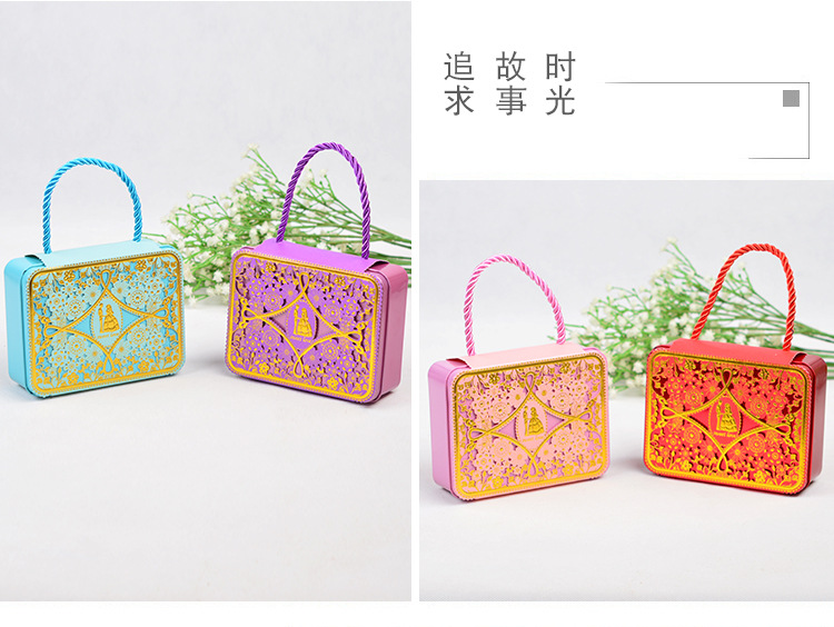 New Wedding Favors Candy Box Packaging Tinplate Wedding Candies Box Creative Hollow Envelope Candy Wholesale