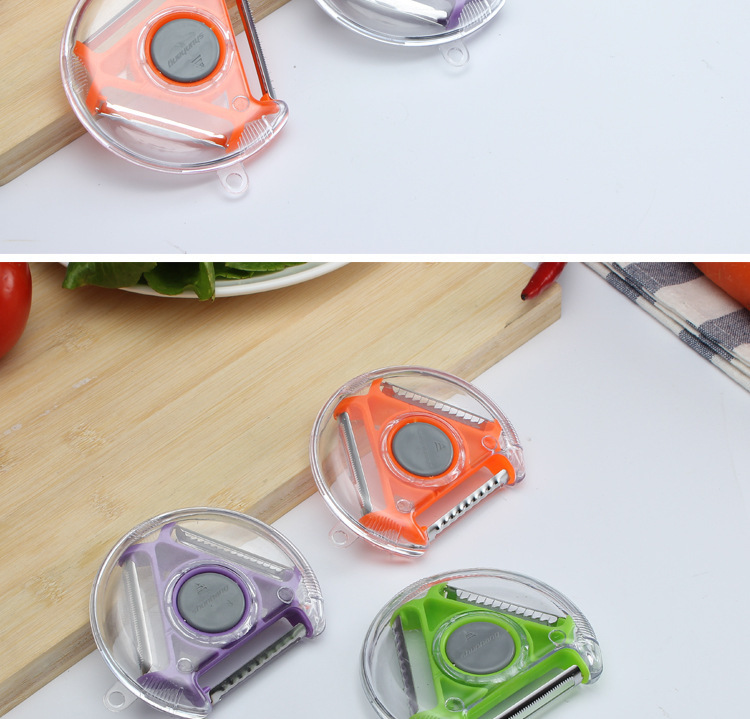 ThreeinOne Peeler Triangle Peeler MultiFunction Vegetable Chopper Vegetable and Fruit Peeler Vegetable Cutter Gift Gift