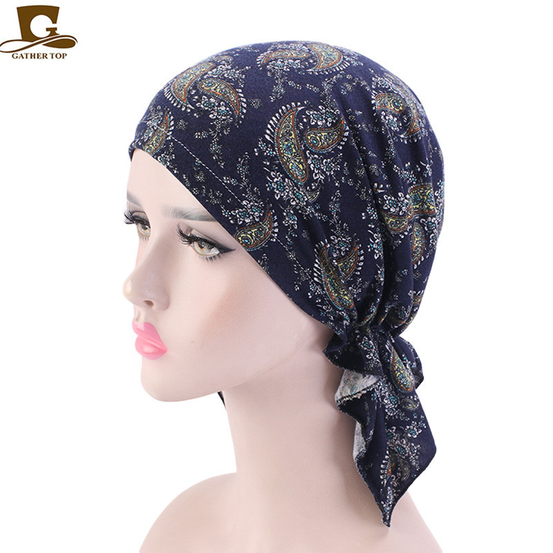2020 New Elastic Fabric Triangle Printed Pirate Hat Tam-O&#039;-Shanter Toque Pile Cap TJM-277
