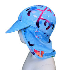 2020 new children's swimsuit tie-dye baby Daisy baby baby baby baby one-piece triangle swimming suit and hat
