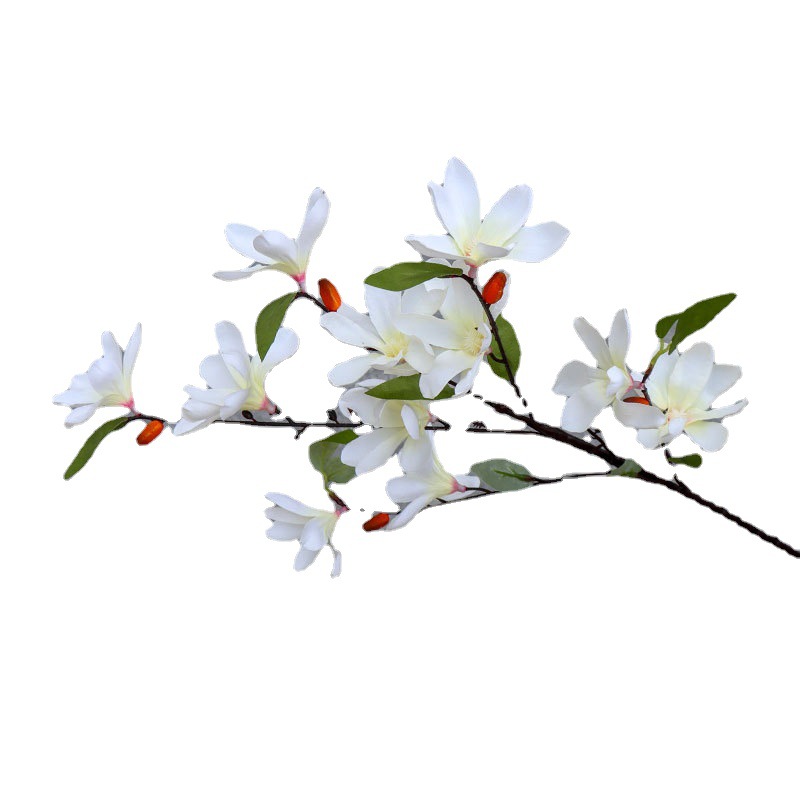 Wedding Bouquet Simulation Magnolia Wedding Hall Transformation Ceiling Row Flower Wedding Road Lead Props Hotel Decorative Fake Flower