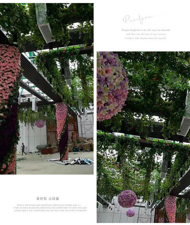 Grape Leaves Grape Vine Ceiling Decoration Green Leaf Vine Simulated Leaves Rattan Plant Flower Vine Simulation Rattan Leaf