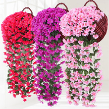 Artificial Wisteria Wedding Ceiling Decorative Silk Flower Artificial Fake Flower Rattan HANAFUJI Violets HANAFUJI Home Art Gallery Green Plants Artificial Wisteria Wedding Ceiling Decorative Silk Flower Artificial Fake Flower Rattan HANAFUJI Violets HANAFUJI Home Art Gallery Green Plants