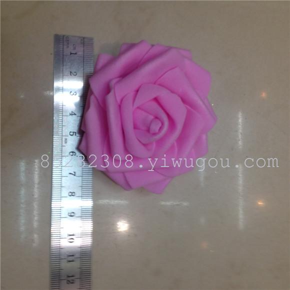 PE roll edge rose bride wrist flower
