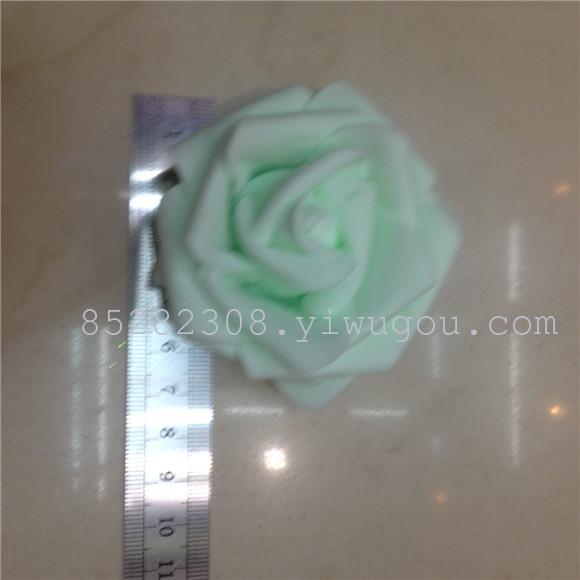 PE roll edge rose bride wrist flower
