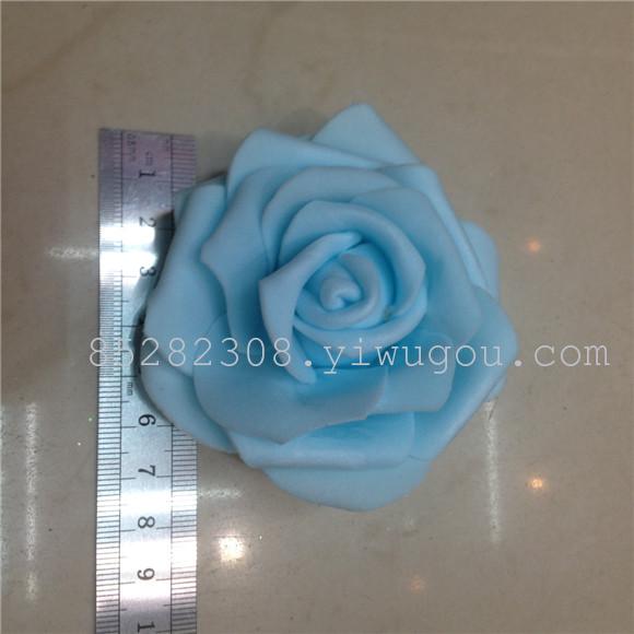 PE roll edge rose bride wrist flower