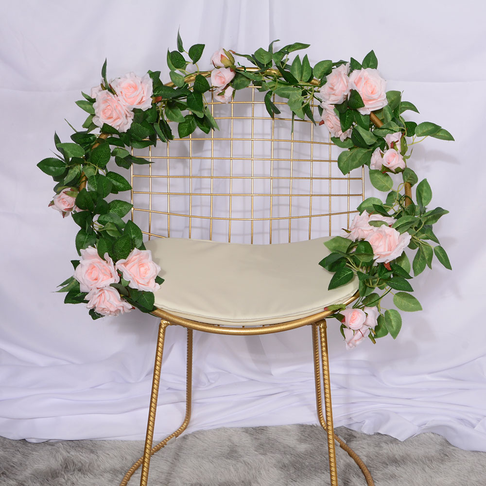 Artificial Rose Vine Fake Flower Rattan Air Conditioning Pipe Hiding Living Room Ceiling Decoration Plastic Vine Twining Plants Artificial Rose Vine Fake Flower Rattan Air Conditioning Pipe Hiding Living Room Ceiling Decoration Plastic Vine Twining Plants