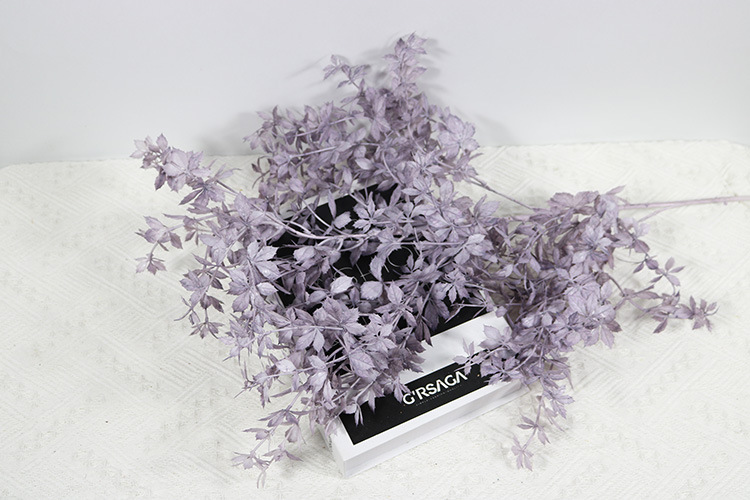 Artificial Flower New Rose Leaf Multi-Color Flower Material Wedding Ceiling Flower Arrangement with Grass Leaf Material Wedding Hall Decoration