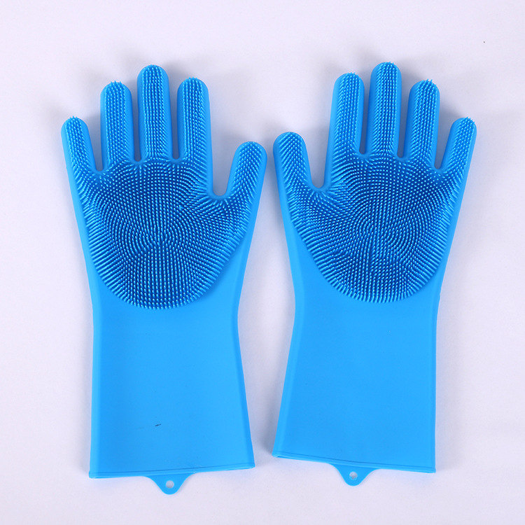 Dishwashing Environmentally Friendly Odorless Silicone Gloves Kitchen Cleaning Cleaning Heat Insulation Magic Household