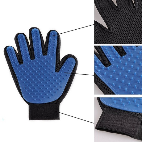 Pet bath gloves True touch cat and dog universal cleaning brush hair removal cleaning tool