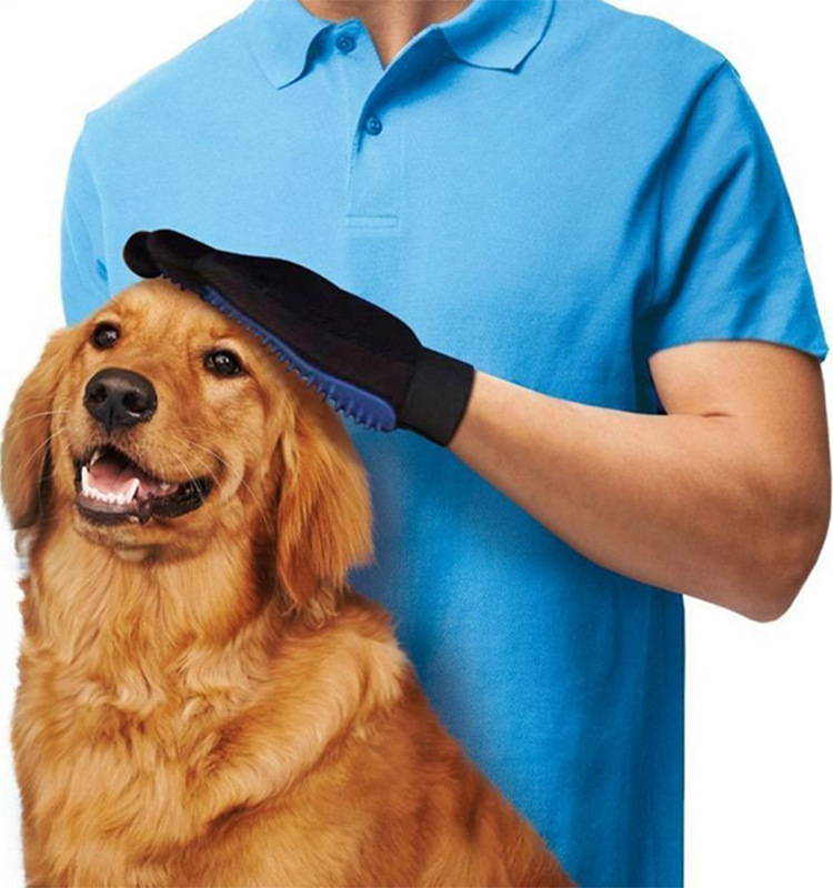 Pet bath gloves True touch cat and dog universal cleaning brush hair removal cleaning tool