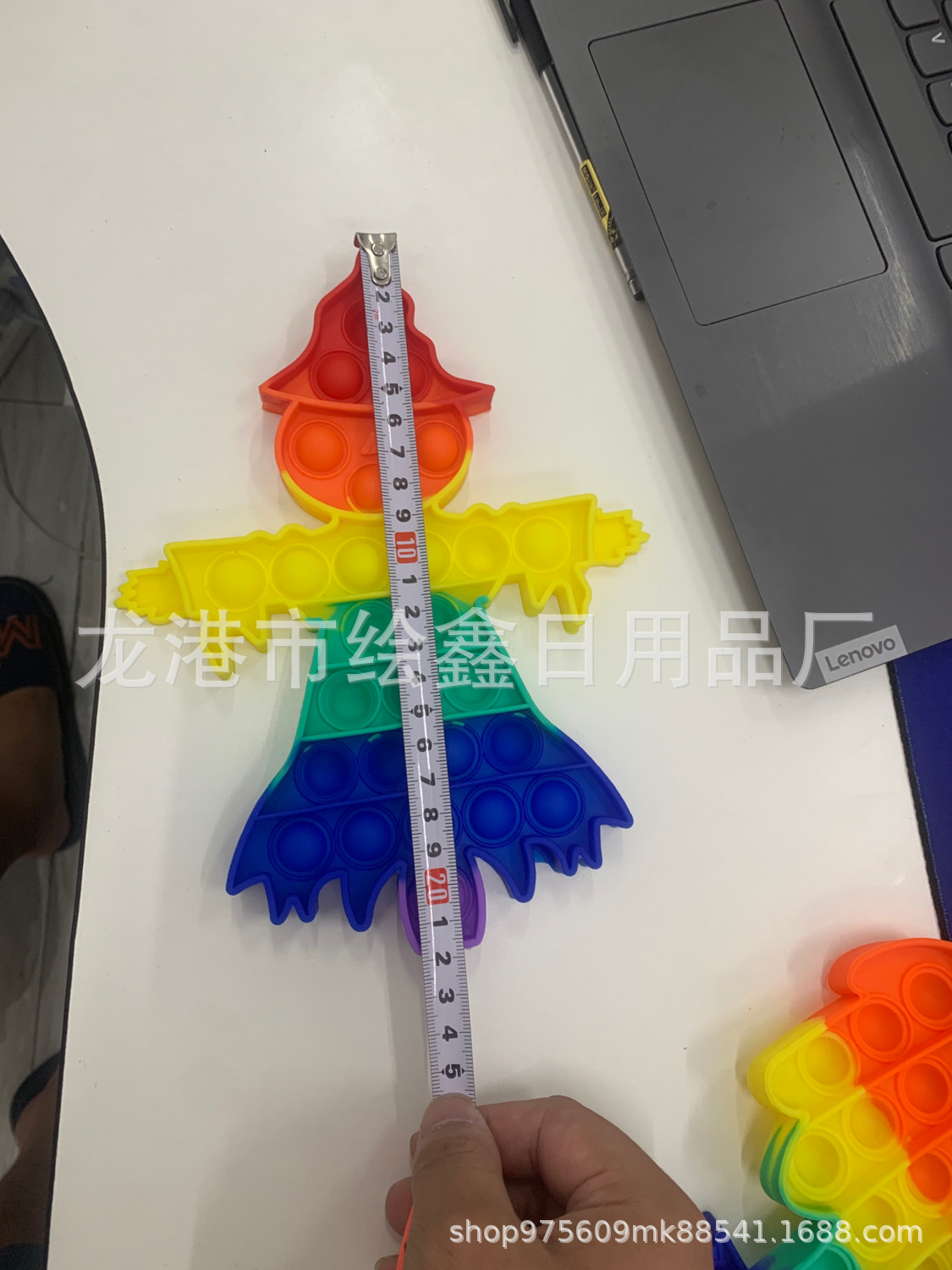 New Christmas Series Deratization Pioneer Toy Christmas Tree Hat Gloves Pressing Bubble Educational Silicone Toy