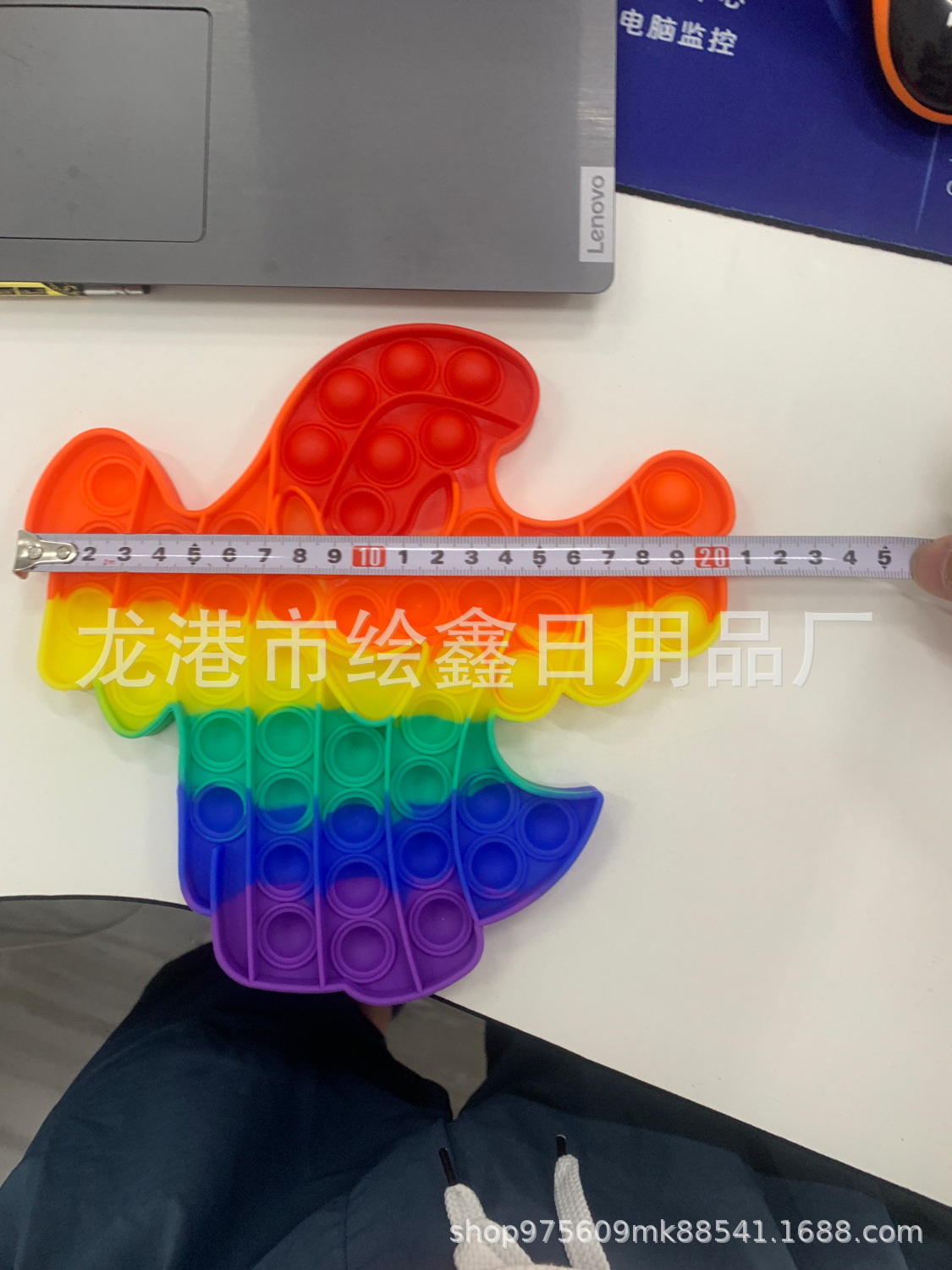 New Christmas Series Deratization Pioneer Toy Christmas Tree Hat Gloves Pressing Bubble Educational Silicone Toy