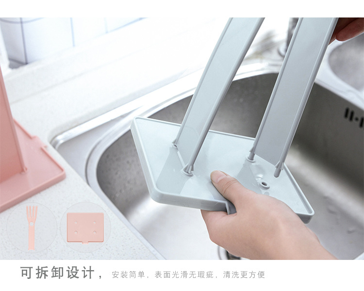 [Factory Direct Sales] Multi-Functional Kitchen Rubber Gloves Rag Drying ABS Plastic Draining Rack Storage Rack
