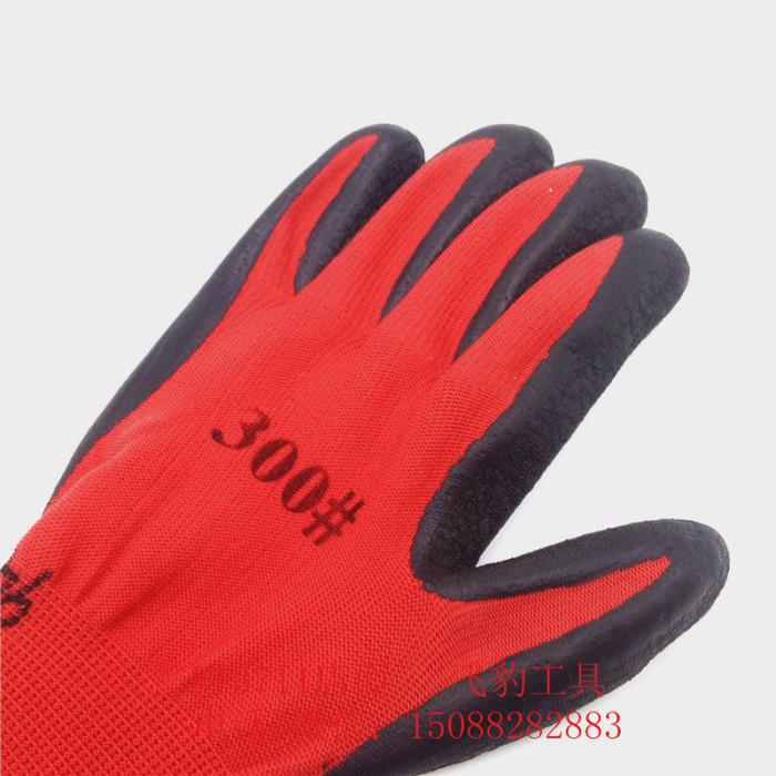 Gloves latex industrial gloves white blue