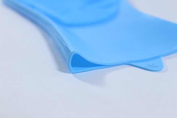 Magic Silicone Dishwashing Gloves Female Household Bowl Washing Protective Gloves Kitchen Cleaning Household Anti-Freezing Laundry and Vegetable Washing