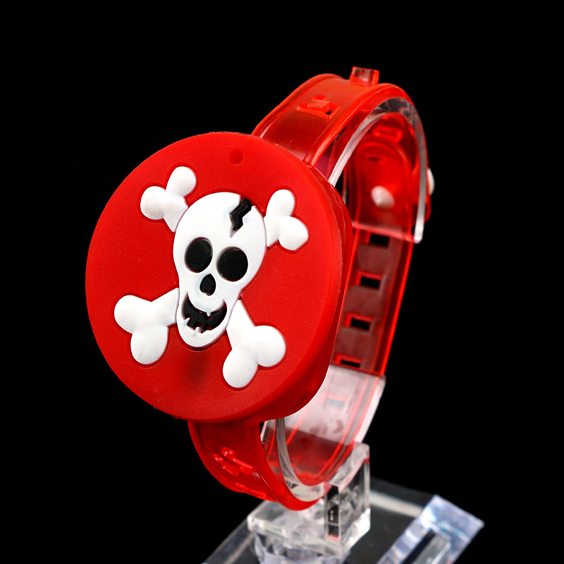 Halloween ghost festival LED flash ring toy cartoon pumpkin skull wrist band music light toy Halloween ghost festival LED flash ring toy cartoon pumpkin skull wrist band music light toy
