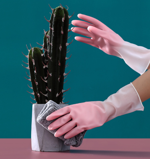 Dishwashing Gloves Two-Color Foreign Trade Exclusive Dishwashing Gloves Two-Color Foreign Trade Exclusive