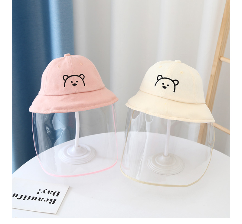  Spring and Autumn Thin Men and Women Baby Detachable Epidemic Prevention Bucket Hat Children's Mask Face Cover 