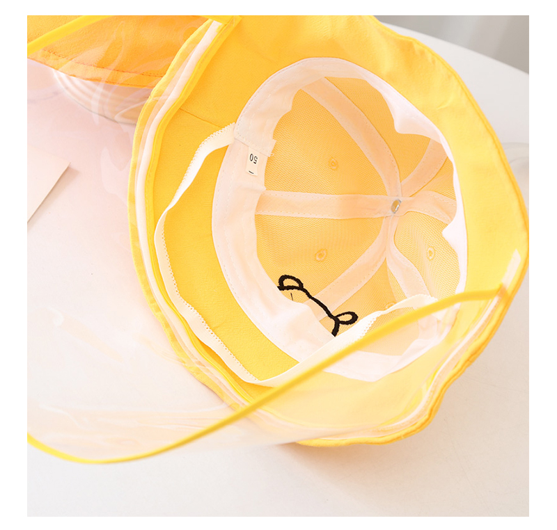  Spring and Autumn Thin Men and Women Baby Detachable Epidemic Prevention Bucket Hat Children's Mask Face Cover 