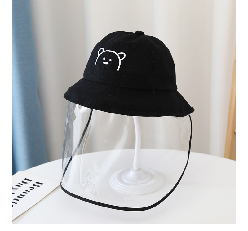  Spring and Autumn Thin Men and Women Baby Detachable Epidemic Prevention Bucket Hat Children's Mask Face Cover 