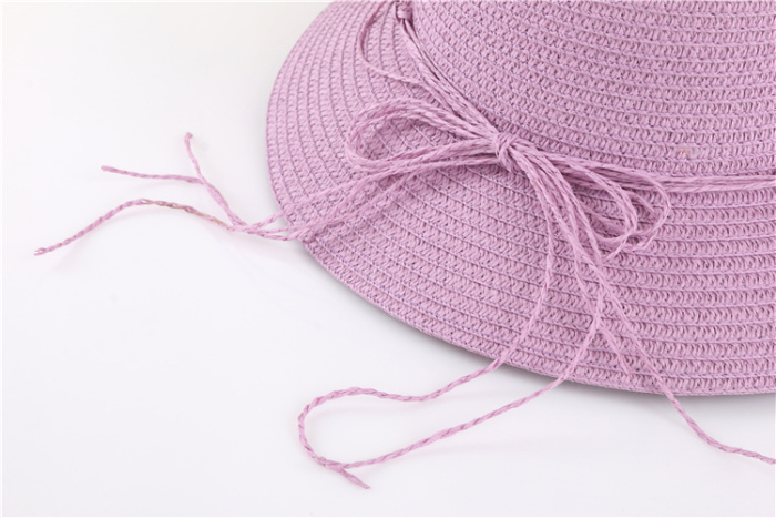Summer new sunshade hat straw hat female fashion bask in hat basin hat