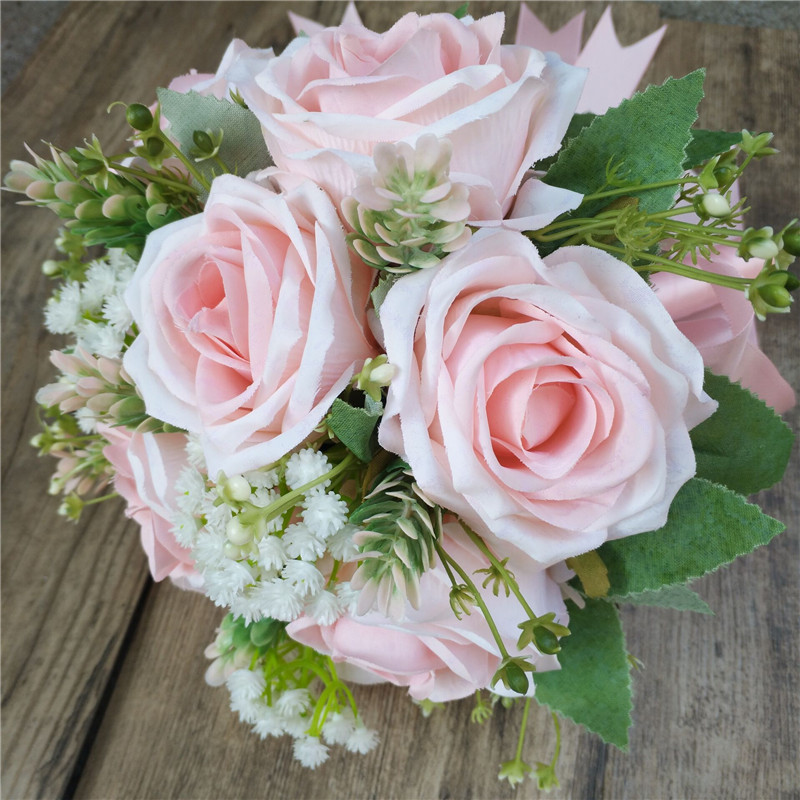 Bride and Groom Brooch Pin Corsage Banquet Pin AliExpress Amazon Bridal Bouquet Wrist Flower Bridesmaid Best Man