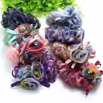 Cute Princess Pearl Yarn Hair Ring Student Performance Wrist Flower Hair Accessories Girls Updo Flower Hair Rope Wholesale Cute Princess Pearl Yarn Hair Ring Student Performance Wrist Flower Hair Accessories Girls Updo Flower Hair Rope Wholesale
