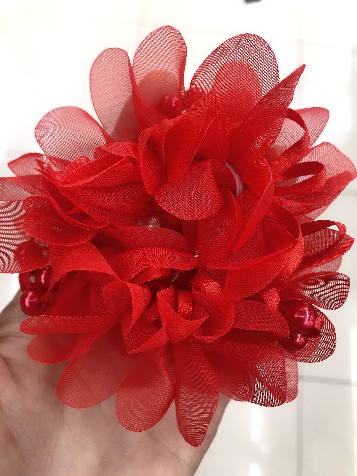 Cute Princess Pearl Yarn Hair Ring Student Performance Wrist Flower Hair Accessories Girls Updo Flower Hair Rope Wholesale Cute Princess Pearl Yarn Hair Ring Student Performance Wrist Flower Hair Accessories Girls Updo Flower Hair Rope Wholesale