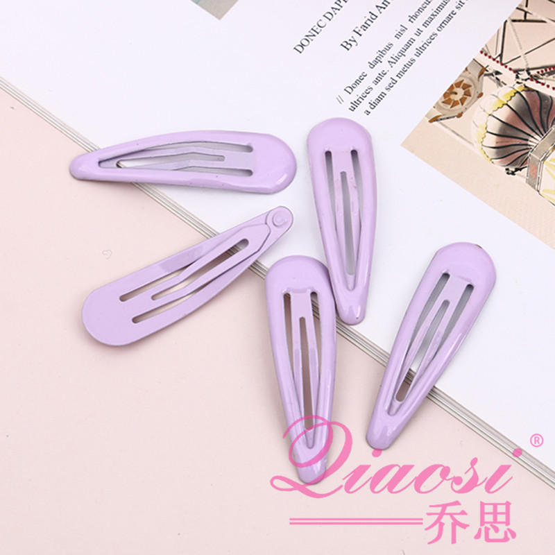Barrettes Headdress Flower Temperament Female Korean Hair Accessories Top Clip Headdress Solid Color Hairpin Clip Back Head Clip New