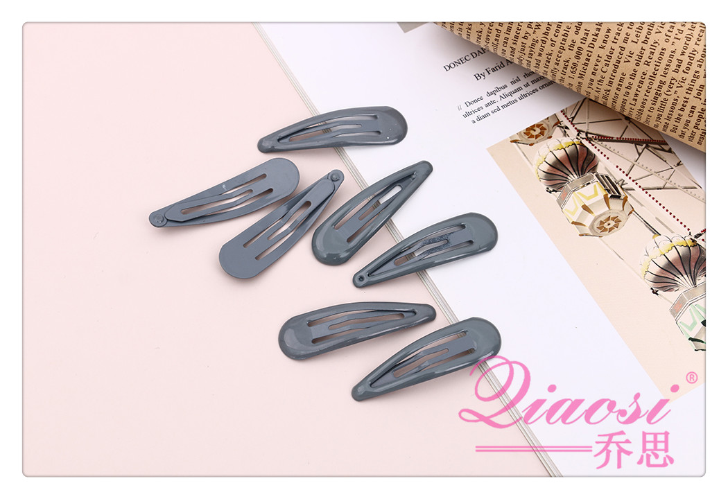 Barrettes Headdress Flower Temperament Female Korean Hair Accessories Top Clip Headdress Solid Color Hairpin Clip Back Head Clip New