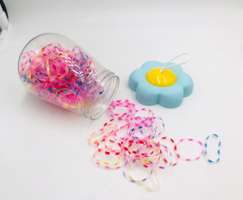 Hair Elastic Band Good Elasticity Girls' Hair Ring Headdress SUNFLOWER Canned Disposable Headband Hair Rope Hair Accessories Hair Elastic Band Good Elasticity Girls' Hair Ring Headdress SUNFLOWER Canned Disposable Headband Hair Rope Hair Accessories